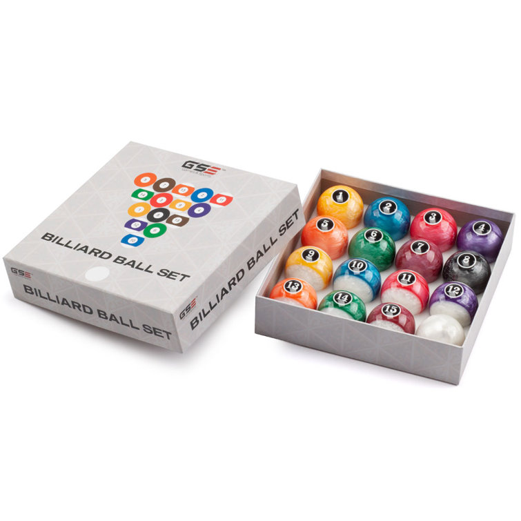 GSE Games & Sports Expert 2.25Inch Regulation Size Billiard Pool Table